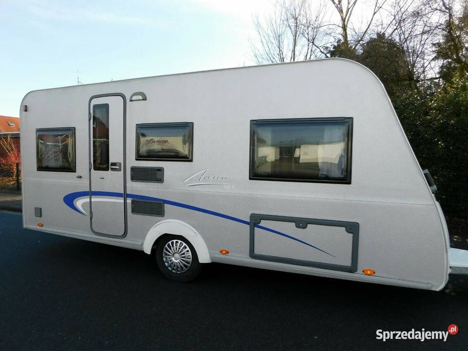 top kempingowe kampery 2011 Burstner Averso 470 pomorskie Pod Górami