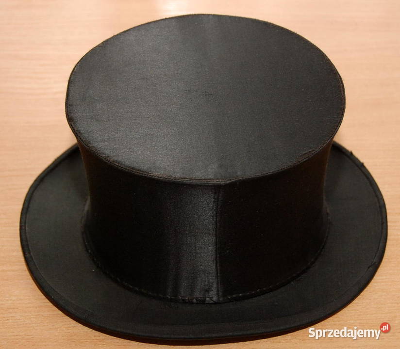 Stary Kapelusz Cylinder Chapeau Claque 56 Specht Warszawa