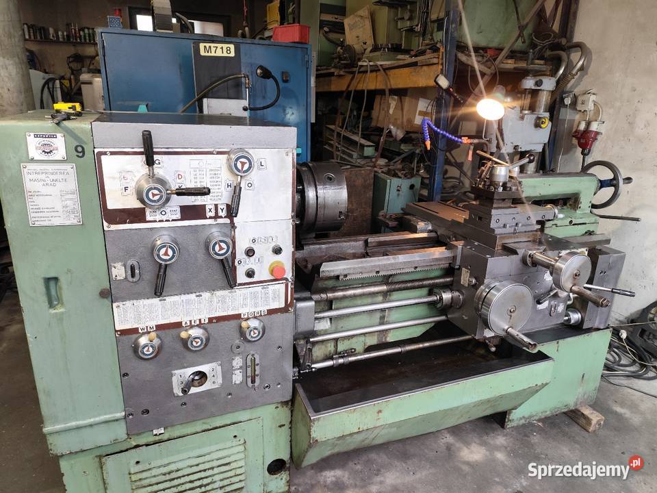 Tokarka do metalu Sn 402 x 750 przelot 105 mm Maków Podhalański
