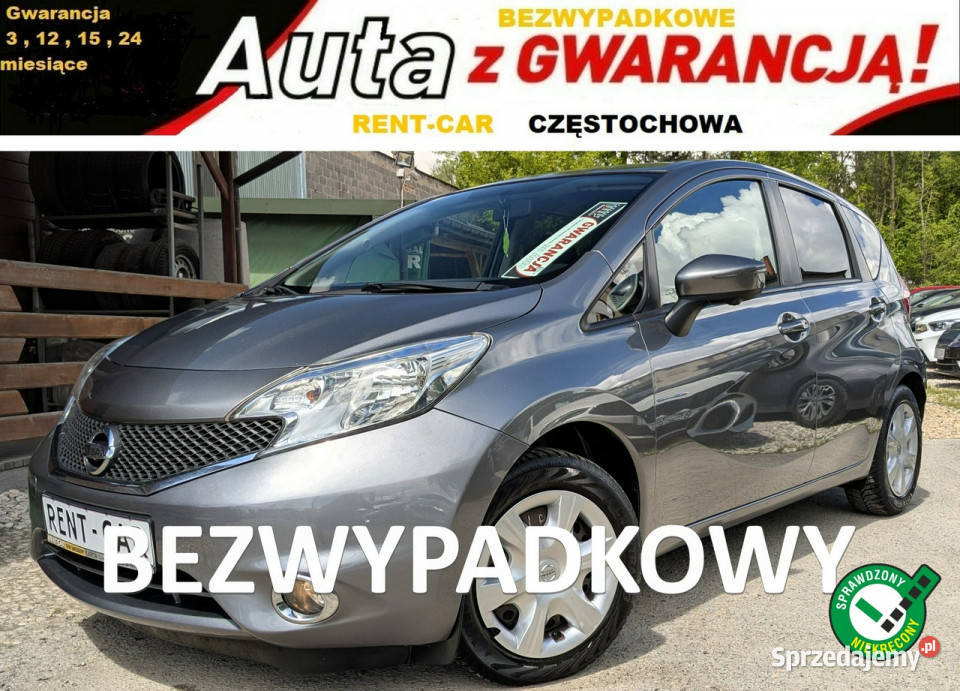 Nissan Note 15dCi90BezwypadkowyKlimatyzacja Navi wspomaganie kierownicy sprzedam