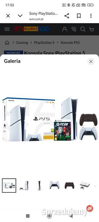 Konsola 5 2xpad FC26 Kiczyce