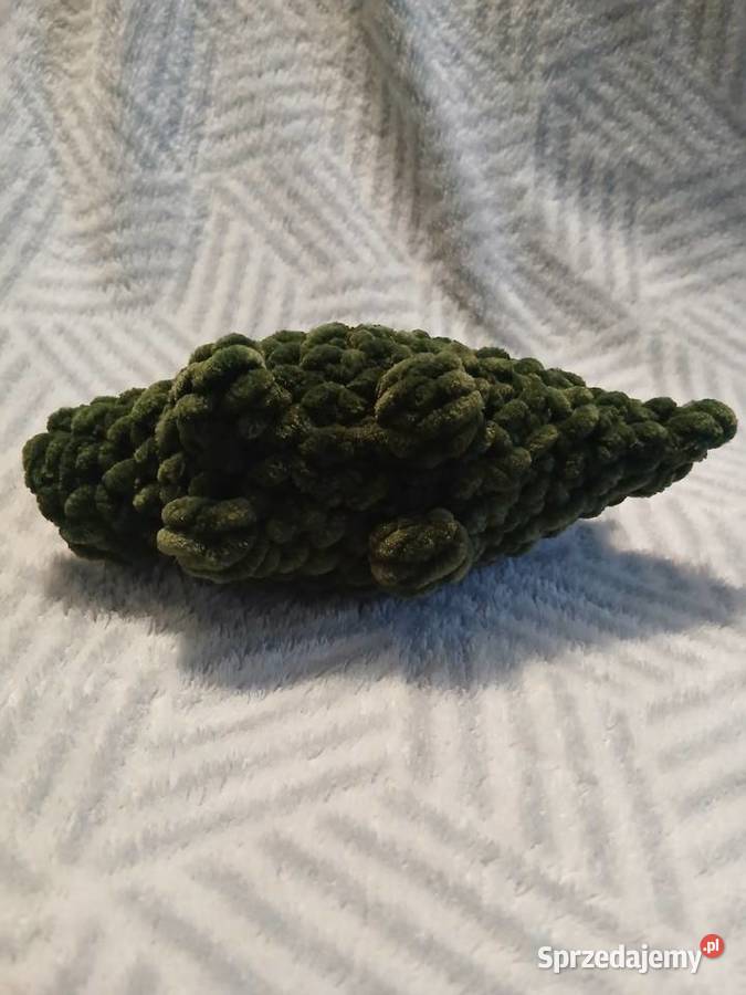 Pluszowy dinozaur na szydełku Warszawa