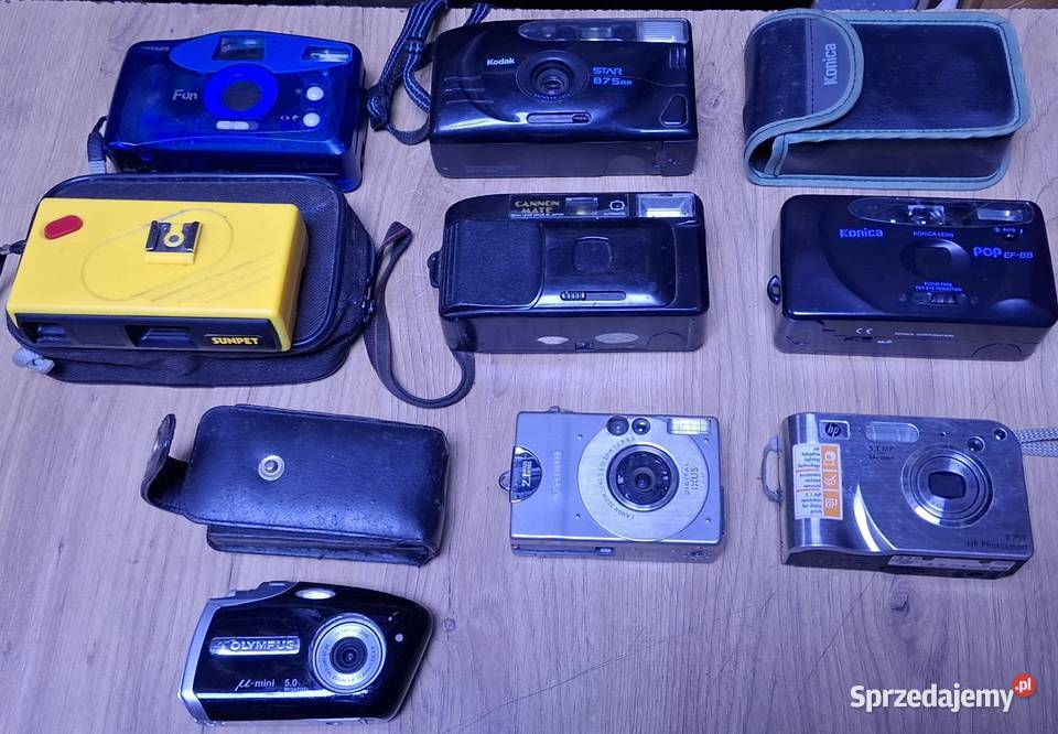 Aparaty fotograficzne cyfrowe I analogowe