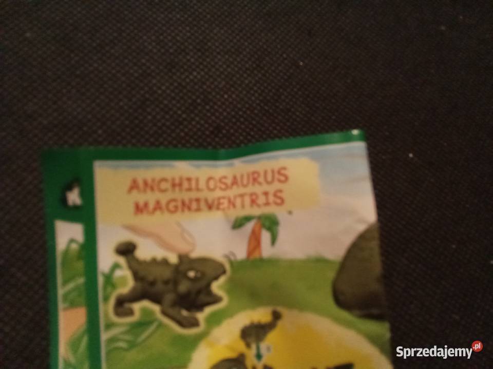Anchilosaurus magniventris kinder niespodzianka Warszawa