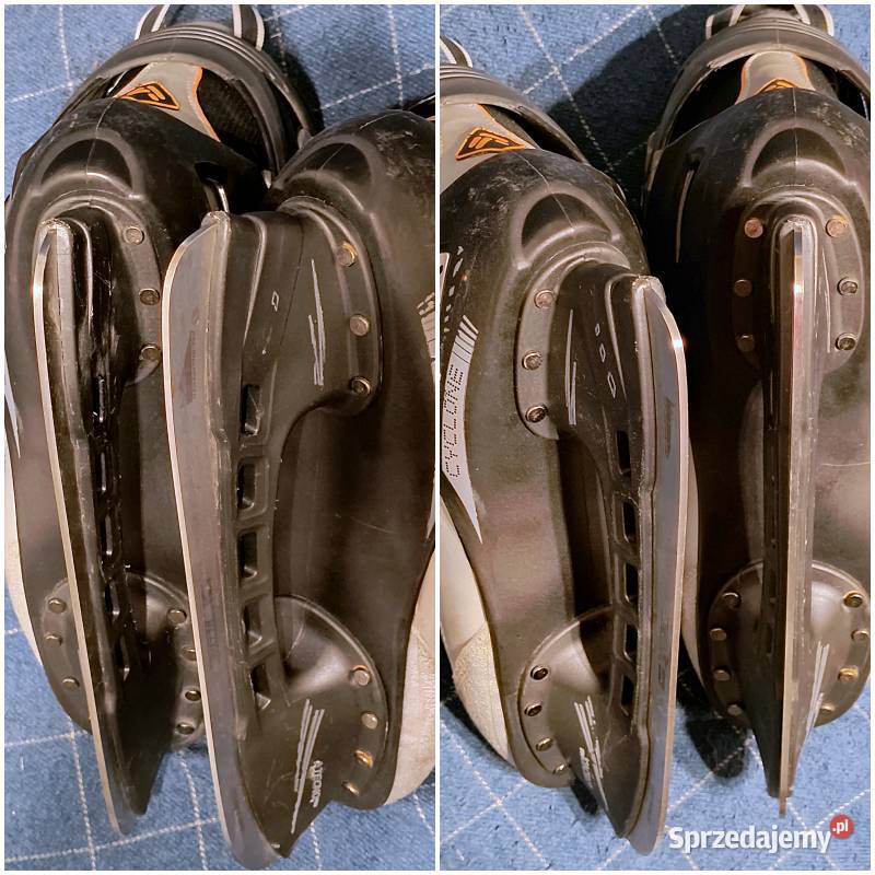 Łyżwy hokejowe TecnoPro rozmiar 45 wkładki 295 Piotrków Trybunalski
