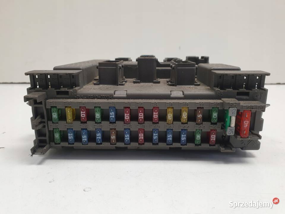 Peugeot 607 22 MODUŁ BSI Skrzynka bezpieczników Rudka