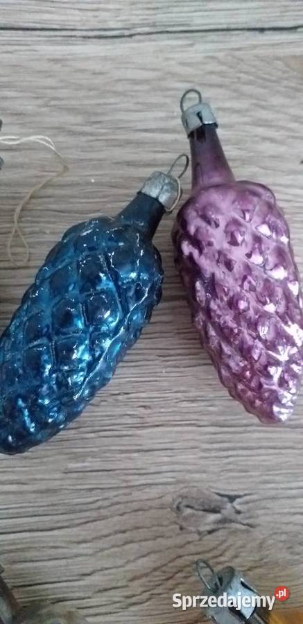 Bombki szyszki prl Przedbórz