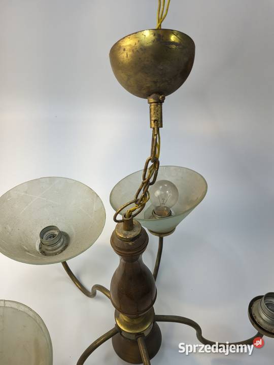 Żyrandol 1950 do renowacji Pozostałe Jawczyce