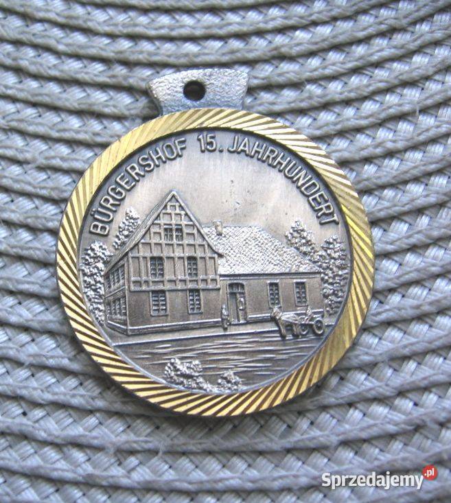Medal Burgershof XV wiek Pozostałe Kalisz