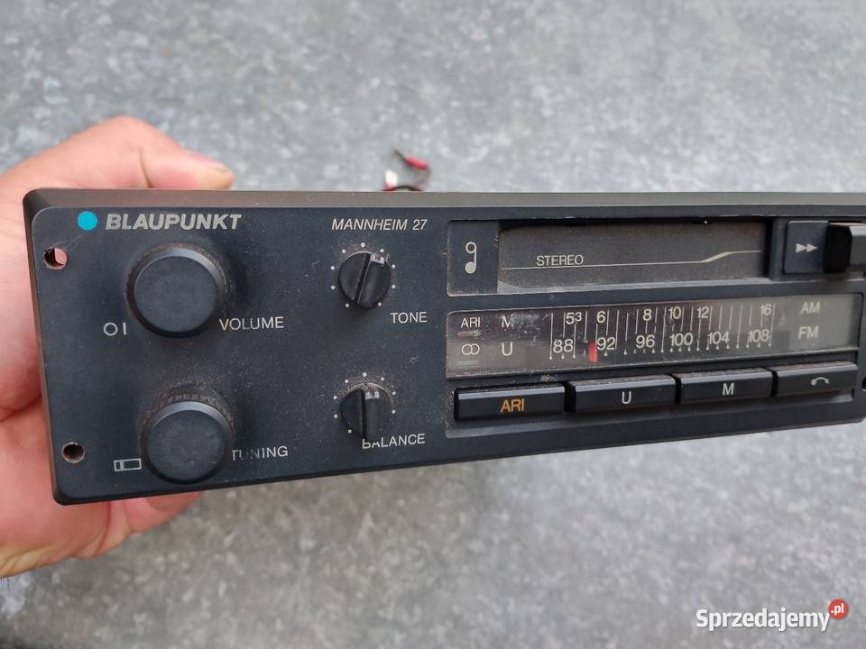 Radio samochodowe Blaupunkt Mannheim 27