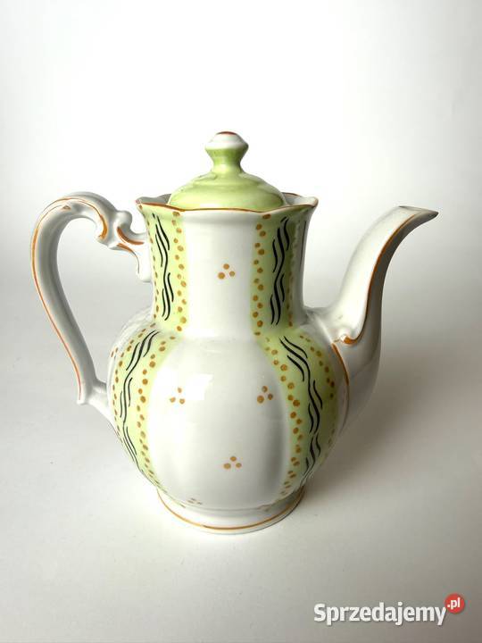 Porcelanowy dzbanek vintage Oscar Schlegelmilch Kraków