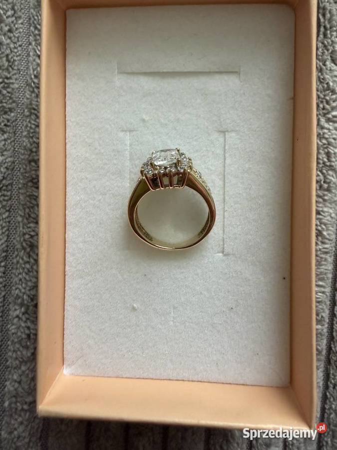 Złoty pierścionek 585 Skawina sprzedam