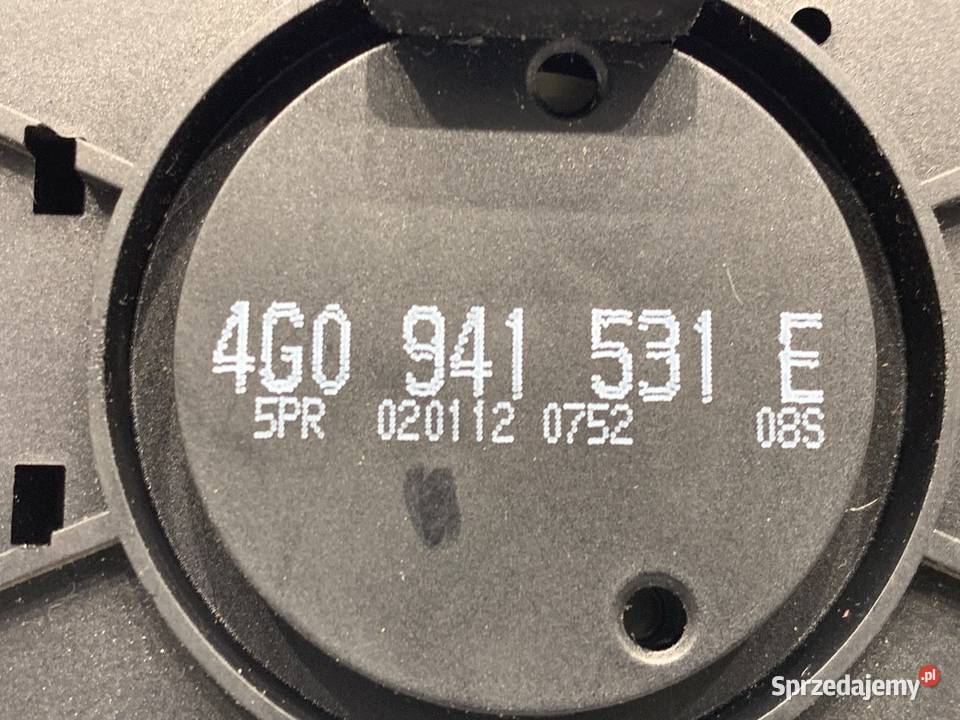 WŁĄCZNIK ŚWIATEŁ AUDI A7 4G 4G0941531E 1018 Włączniki, sterowniki