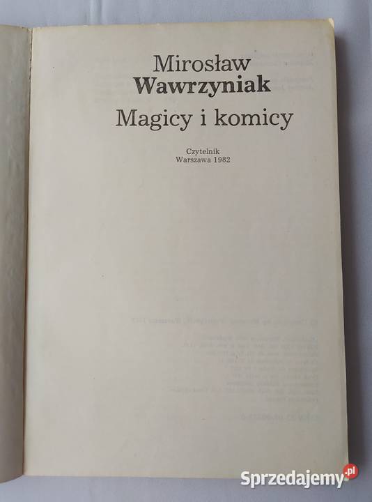 MAGICY i KOMICY Mirosław Wawrzyniak podlaskie