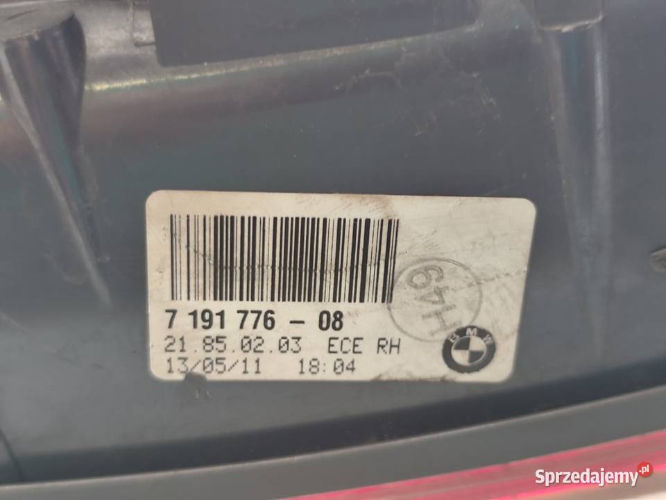 Bmw Z4 E89 Lapma Prawy Tył Tylna Światło