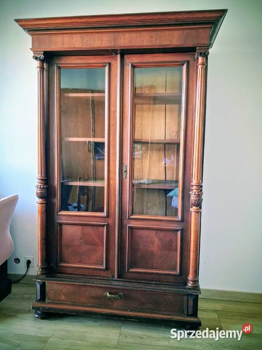 biblioteka witryna secesja oryginał piękny mazowieckie Ożarów Mazowiecki