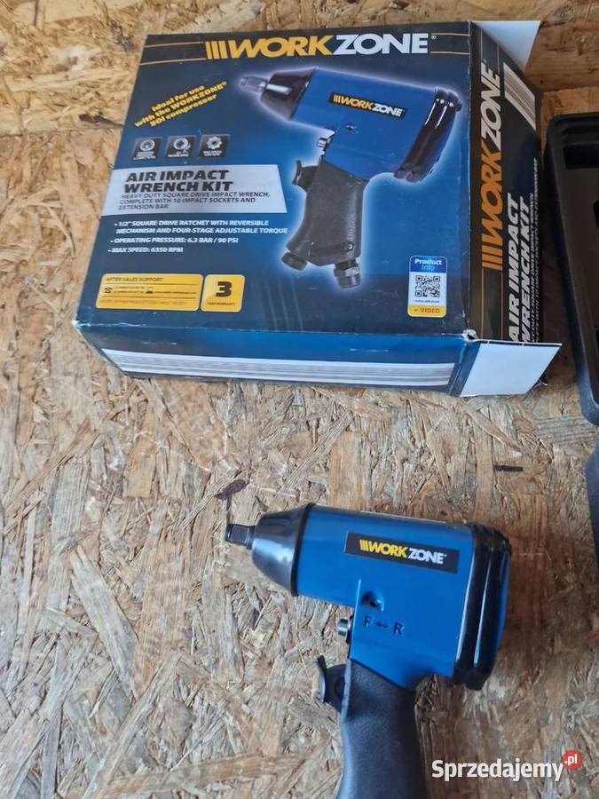 Workzone pneumatyczny klucz 12 udarowy 310 Nm