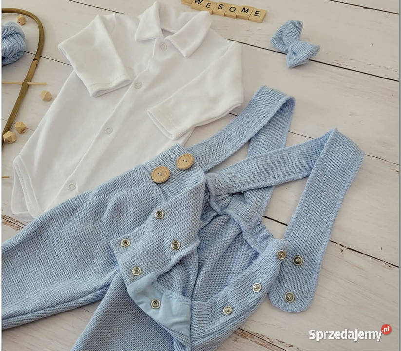 Komplet do chrztu chłopca zimowy mazowieckie Radom