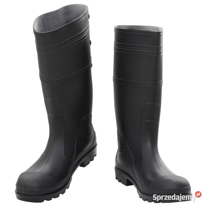 Kalosze czarne rozmiar 46 PVC WM137595 Warszawa sprzedam