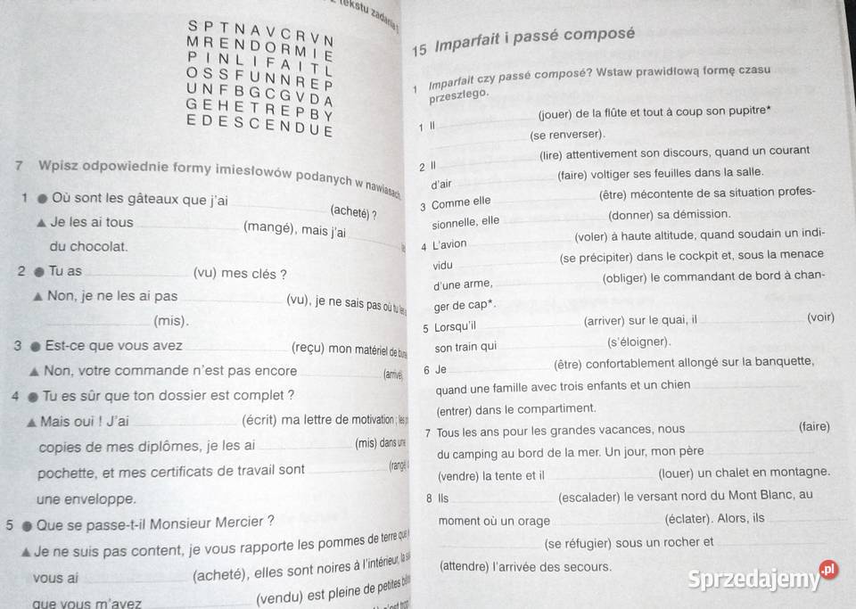 Ćwiczenia języka francuskiego Michelle Cahuzac Chełm