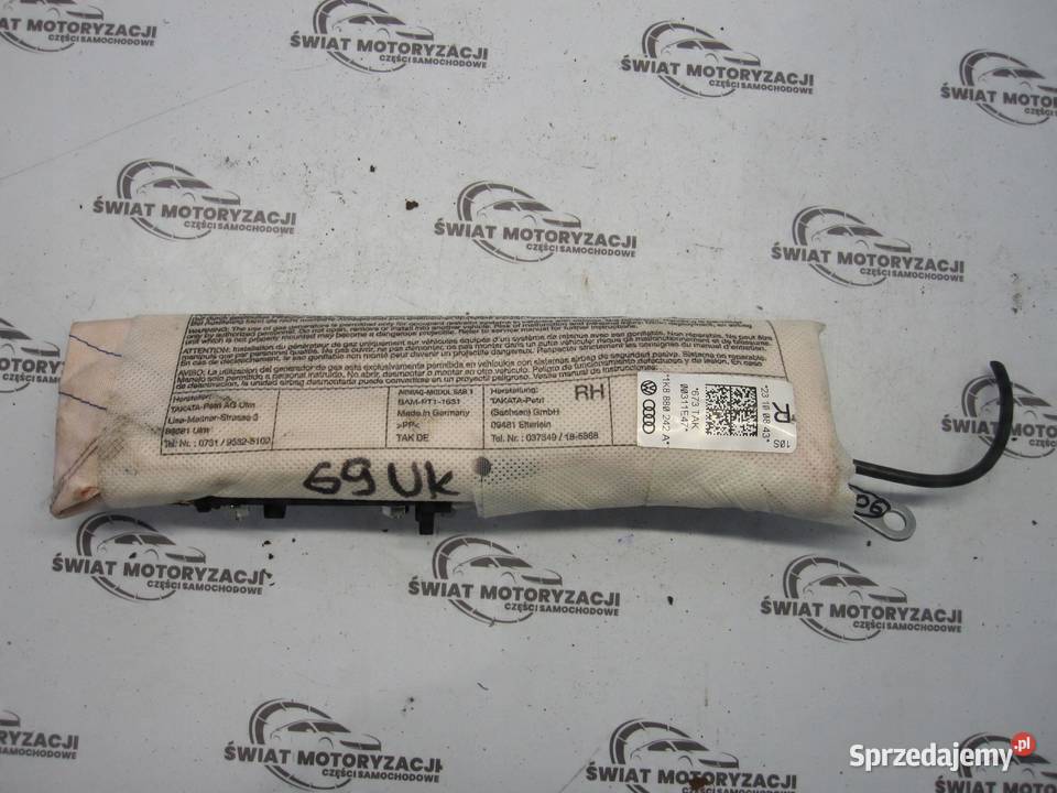 VW PASSAT CC 08r AIRBAG poduszka fotela prawa osobowe Poduszki powietrzne