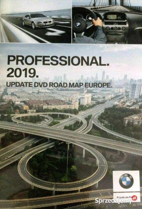 Mapa nawigacja BMW Professional 2019 E60 E61 E90 Akcesoria Białystok