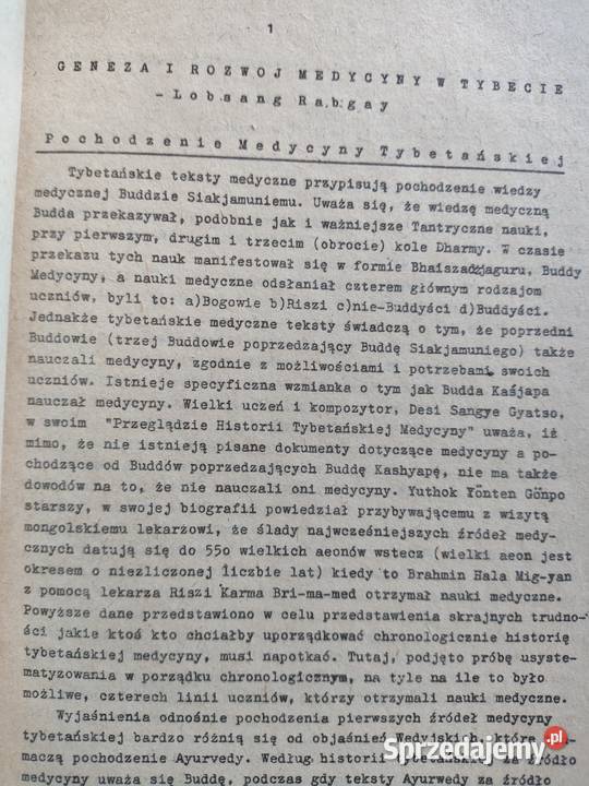 Medycyna tybetańska Olsztyn