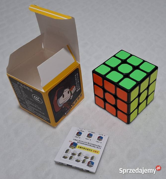 3x3x3 sześcian układanka kostka Rubika logiczna Edukacyjne Czeladź