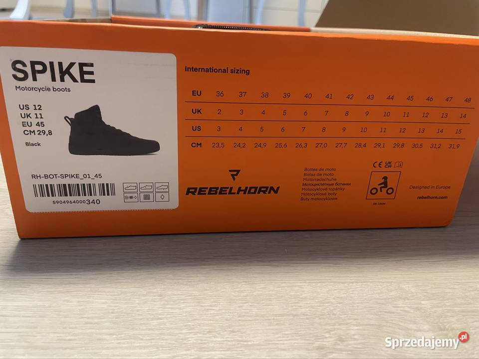 Buty motocyklowe Rebelhorn