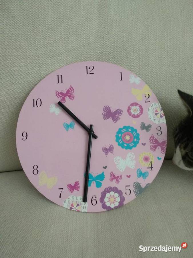 Zegar zegarek pokój dziecięcy Warszawa