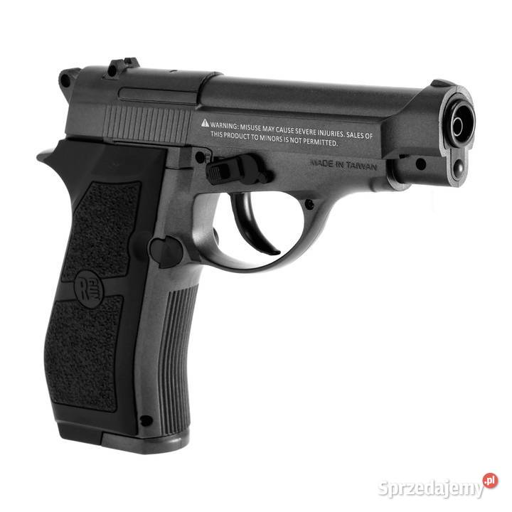Pistolet wiatrówka RGun Maverick 84 45 mm BB CO2 Sporty strzeleckie i myślistwo mazowieckie Warszawa