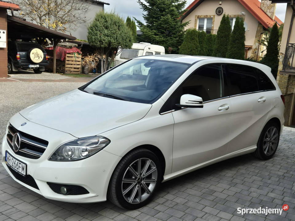 Mercedes B 170 Automat 2014r Org Lakier Pełnej biały