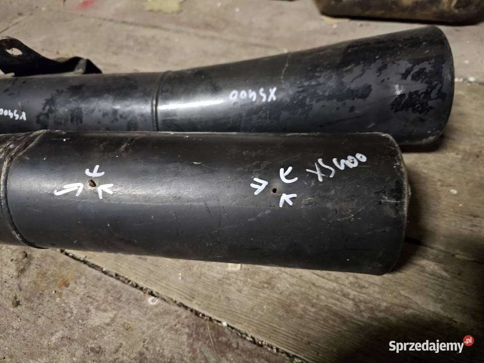 Yamaha XS 400 wydech rury wydechowe tłumik Tłumiki Jelenia Góra