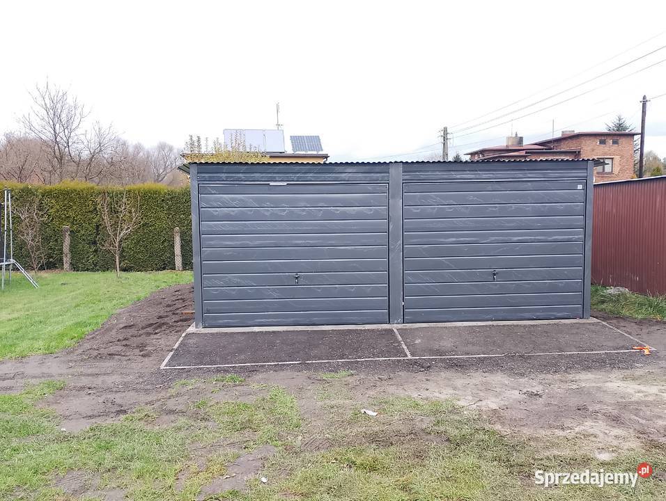 BLASZAK Drewnopodobny Złoty Dąb Garaże Blaszane Sprzedaż Sztum