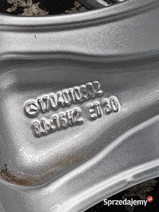 MercedesBenz SLK R170 Felgi Aluminiowe 2X7J 2X8J