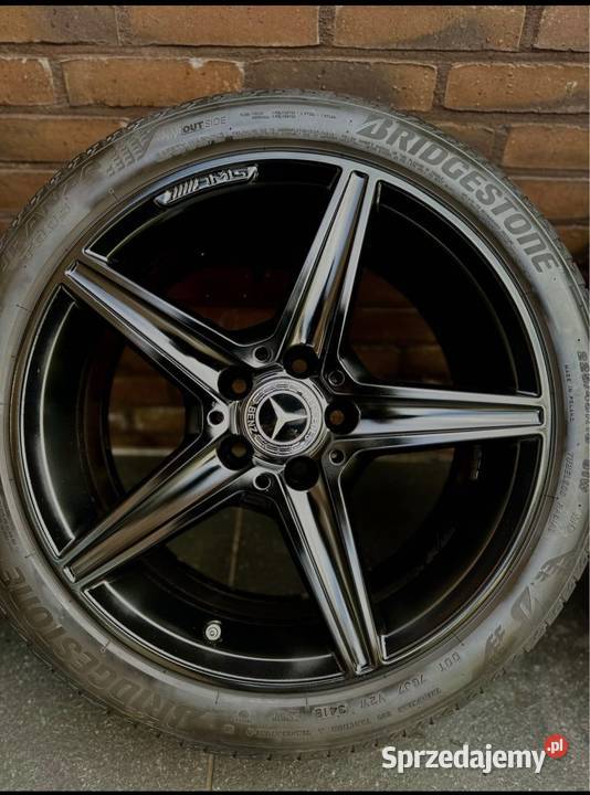 Oryginalne felgi Mercedes AMG z oponami Mełgiew