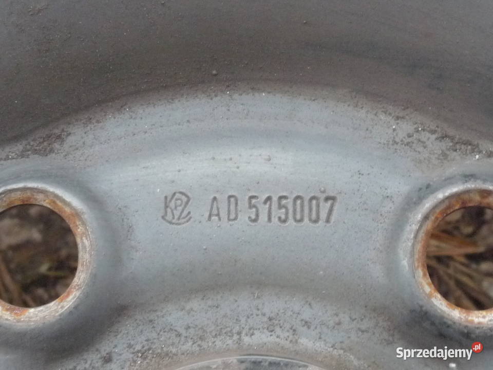 Felgi stalowe VwAudiSkodaSeat 6Jx15 ET45 Koluszki