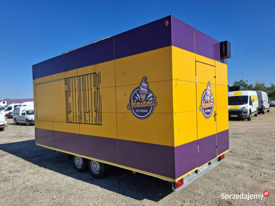 gastronomiczne ZP TRAILERS ZP352 Poleasingowe BZ Komorniki