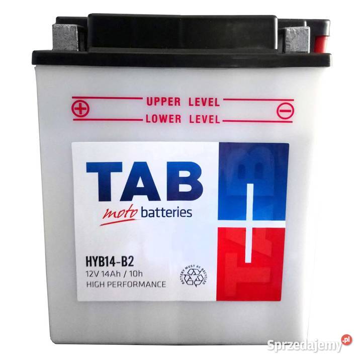 Akumulator motocyklowy TAB YB14B2 HYB14B2 12V Radom
