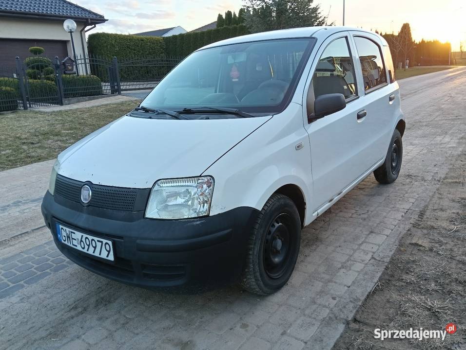 Fiat Panda 2009r 12 benzyna VAN garażowany Słupsk