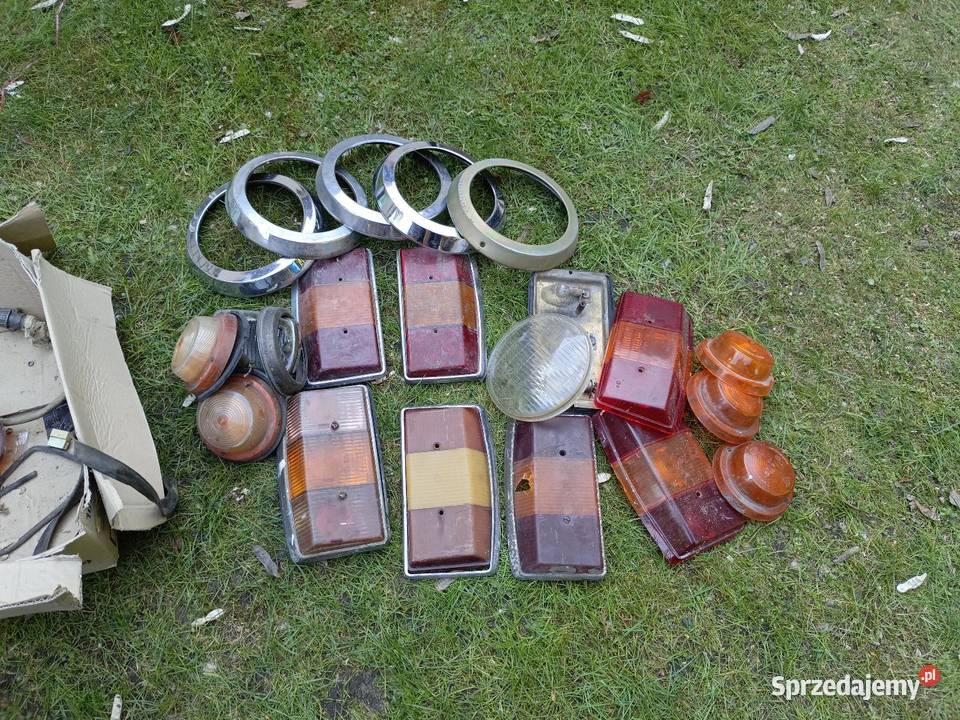 Oświetlenie ramki klosze FSO Warszawa 223 Wołów