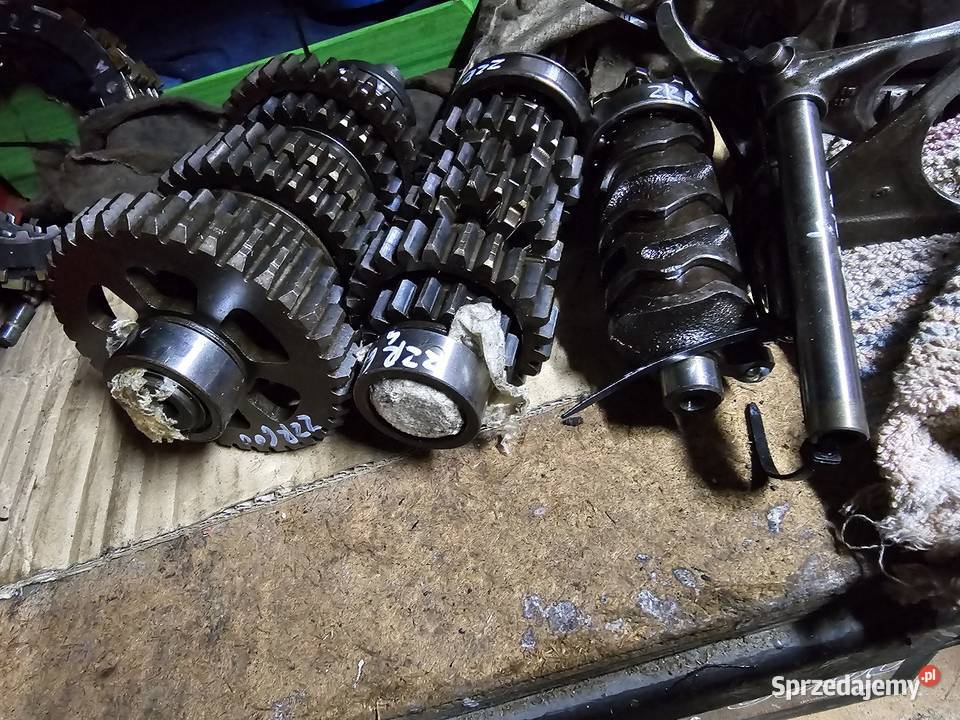 Kawasaki ZZR 600 skrzynia biegów wodziki choinki Jelenia Góra