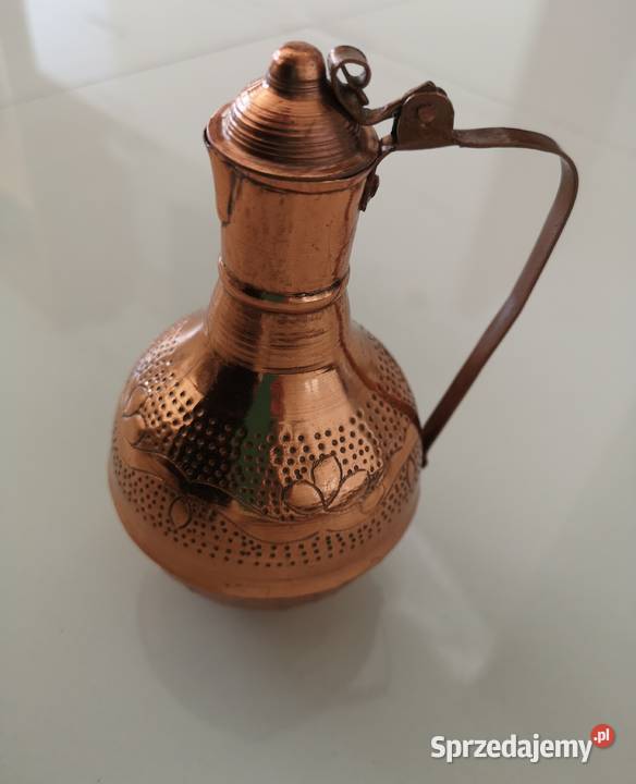 dzbanek miedziany vintage Albania Toruń