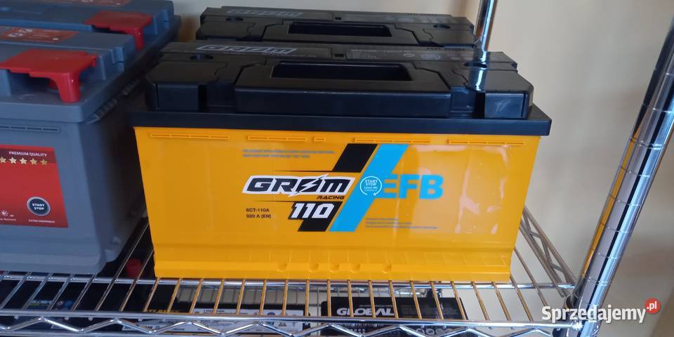 Akumulator GROM EFB STARTSTOP 110Ah 920A Prawy Szczecin