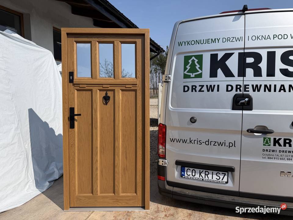 drzwi zewnetrzne WINCHESTER ręki LEWE drewniane Legnica