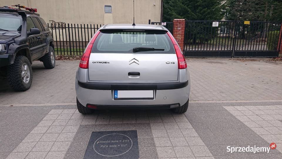 Citroen C4 16 HDI 110 2008r Hatchback Rok produkcji 2008 mazowieckie Wołomin
