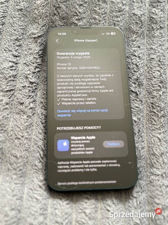 iPhone 13 stan idealny bateria 100 używany ok 2 Suchodoły