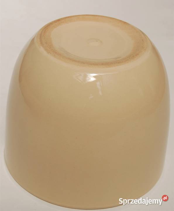 Osłonka ceramiczna beżowa gładka średnica 135 beżowy Lublin