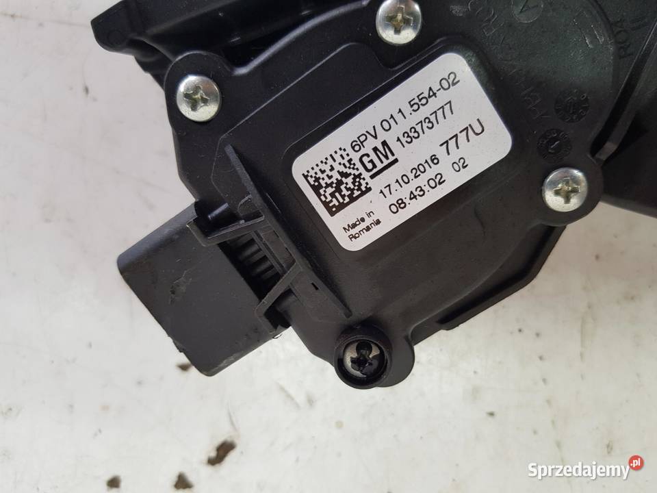 PEDAŁ GAZU POTENCJOMETR ASTRA K 16 CDTI 13373777