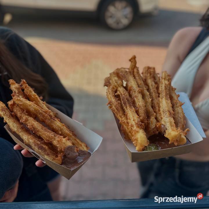 Gotowa do pracy budka gastronomiczna CHURROS gastronomiczne lubuskie Gorzów Wielkopolski